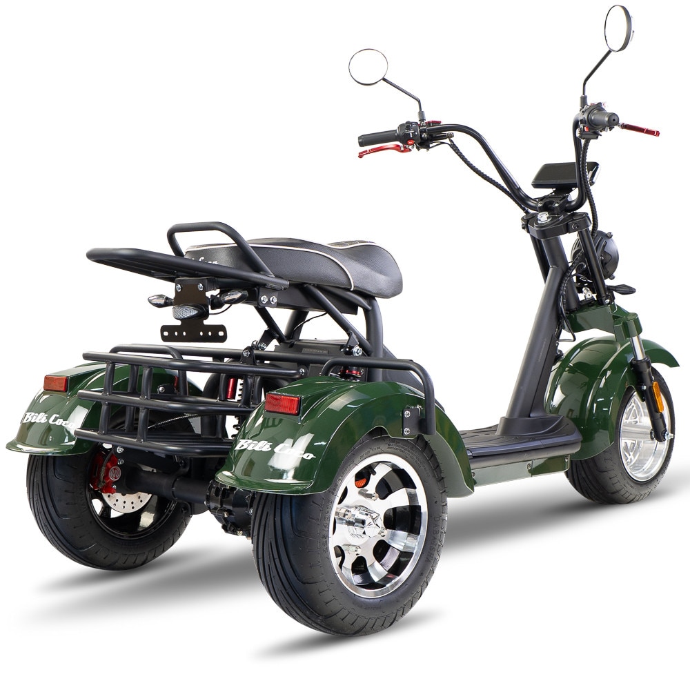 Scuter 4 Roti Scuter electric cu 3 roti. Bili Bike. Capacitate 200 kg. 45 km/h. 60 km ...
