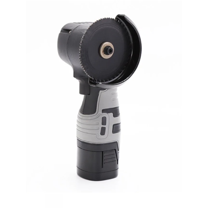 Professzionális Mini 2 akkumulátoros sarokcsiszoló, polírozógép 42 v 75 mm