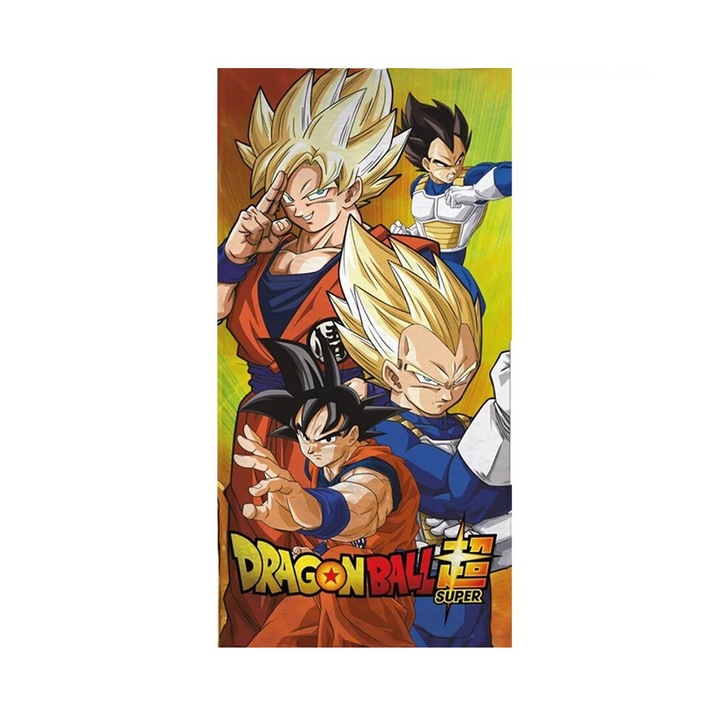 Хавлиена кърпа Dragon Ball Хавлиена кърпа за баня SSJ1 70x140см
