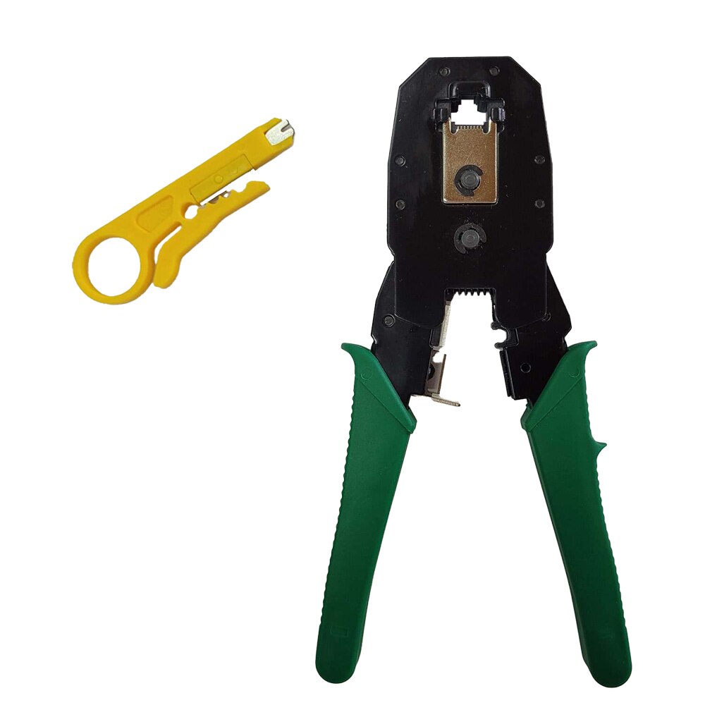 Клещи за кримпване на конектори RJ45 - SPNT-CRIMPER-2 - eMAG.bg
