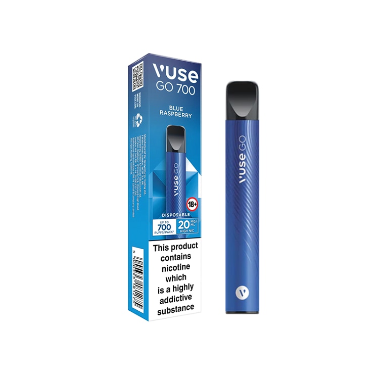 vuse go 700 blue raspberry Buy Online Vuse Go - Blue Raspberry - 20mg/ml 700 Puffs - AED 45