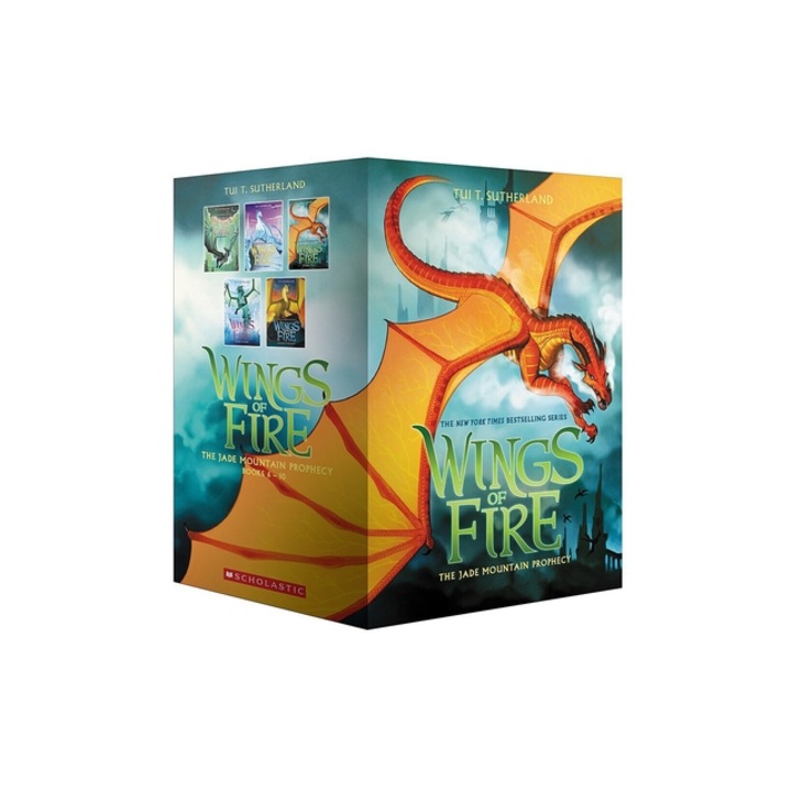 Wings of Fire The Jade Mountain Prophecy Books 6-10, Scholastic