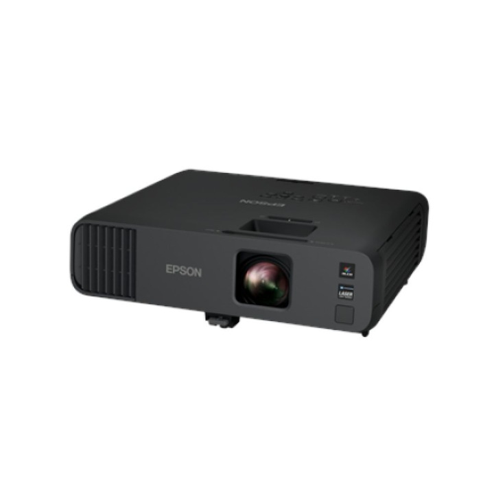 Видео проектор Epson EB-L265F, 1920 x 1080 пиксела, 16:9, 4600 lm, 3LCD, 20000 ч, Wi-Fi, черен