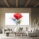 Tablou Sticla, 60x120cm, Dormitor si Living, Flori, Trandafiri, Rose Art