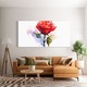Tablou Sticla, 60x120cm, Dormitor si Living, Flori, Trandafiri, Rose Art