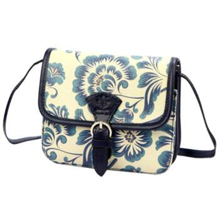 Vera Pelle válltáska, Gregorio 112 FL-3 kollekció, valódi bőr, többszínű 18x15x8cm