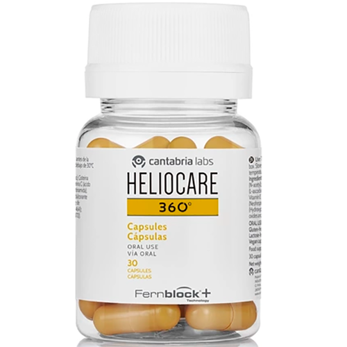 Supliment alimentar pentru piele Cantabria Heliocare 360, 30caps,