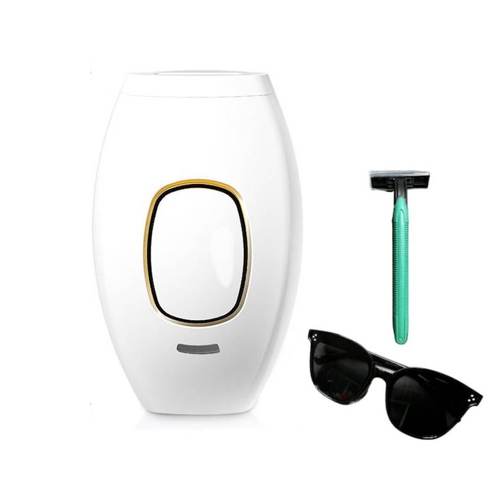 Лазерен епилатор SANFACE, IPL технология, защитни стъкла, бял