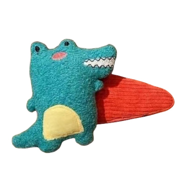 Dinoszaurusz hajcsat, formázáshoz és sminkhez, sokszínű