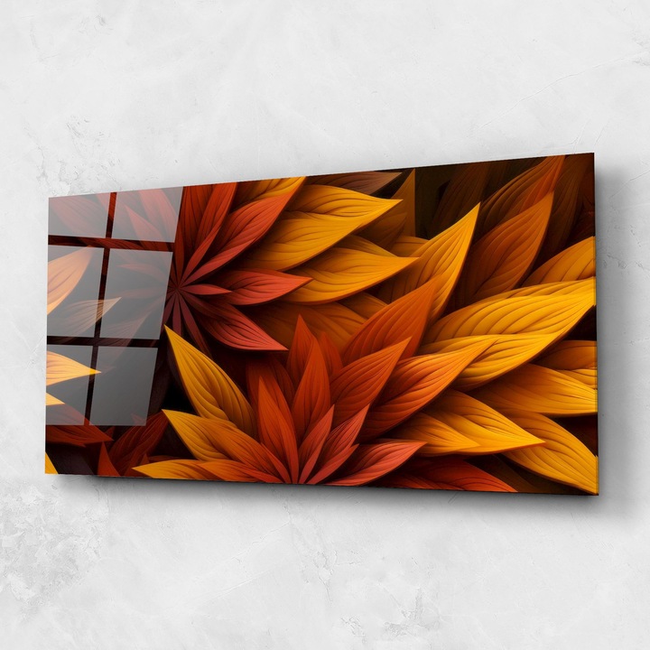 Arthub, Üvegkép, 60x150cm, Hálószoba és Nappali, Tájképek, Ősz, Colorful Autumn