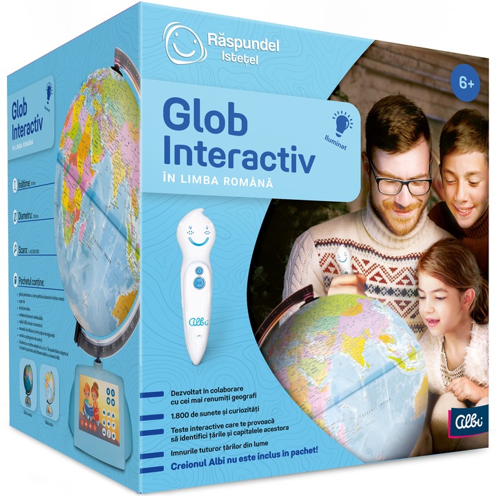 Glob interactiv Raspundel Istetel, versiunea II, limba romana