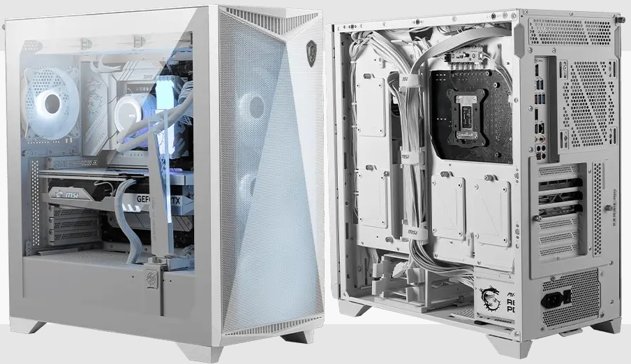 Sursa MSI MAG A850GL PCIE5 WHITE, 850W, 80 Plus Gold, Full