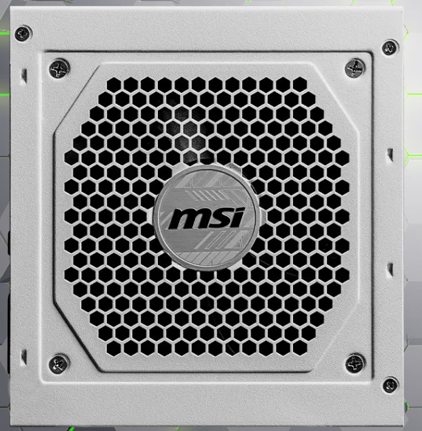 Sursa MSI MAG A850GL PCIE5 WHITE, 850W, 80 Plus Gold, Full