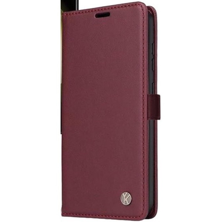 Samsung Galaxy S23 Ultra védőtok, ökológiai bőr, fekete