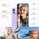 Telefon mobil CUBOT Note 50, Dual SIM, 16GB RAM, 256GB/1TB ROM, 4G, 50MP camera, Octa Cores, 5200mAh, NFC, GPS, Fingerprint, Violet