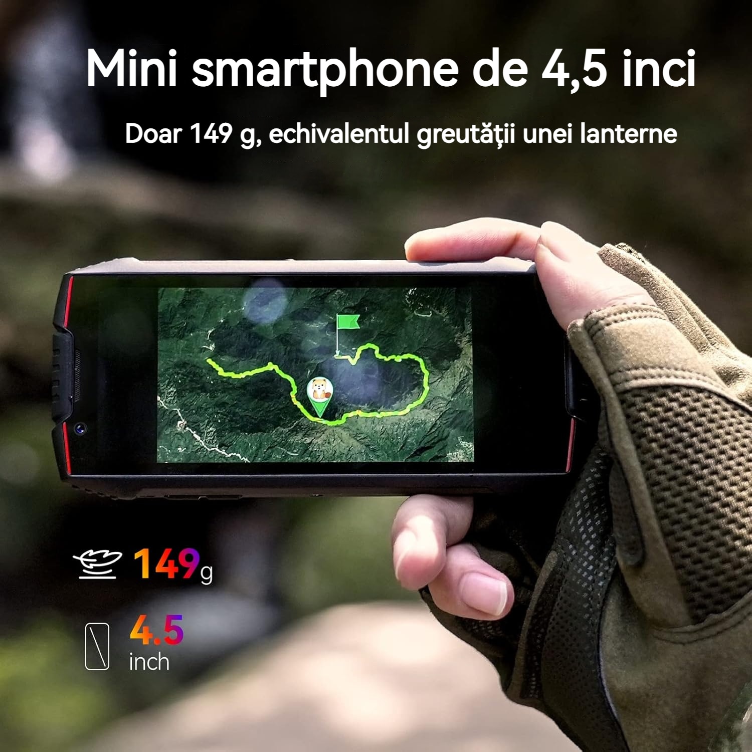CUBOT Kingkong Mini 3 Outdoor Mobile Phone,6GB + 128GB, 4.5