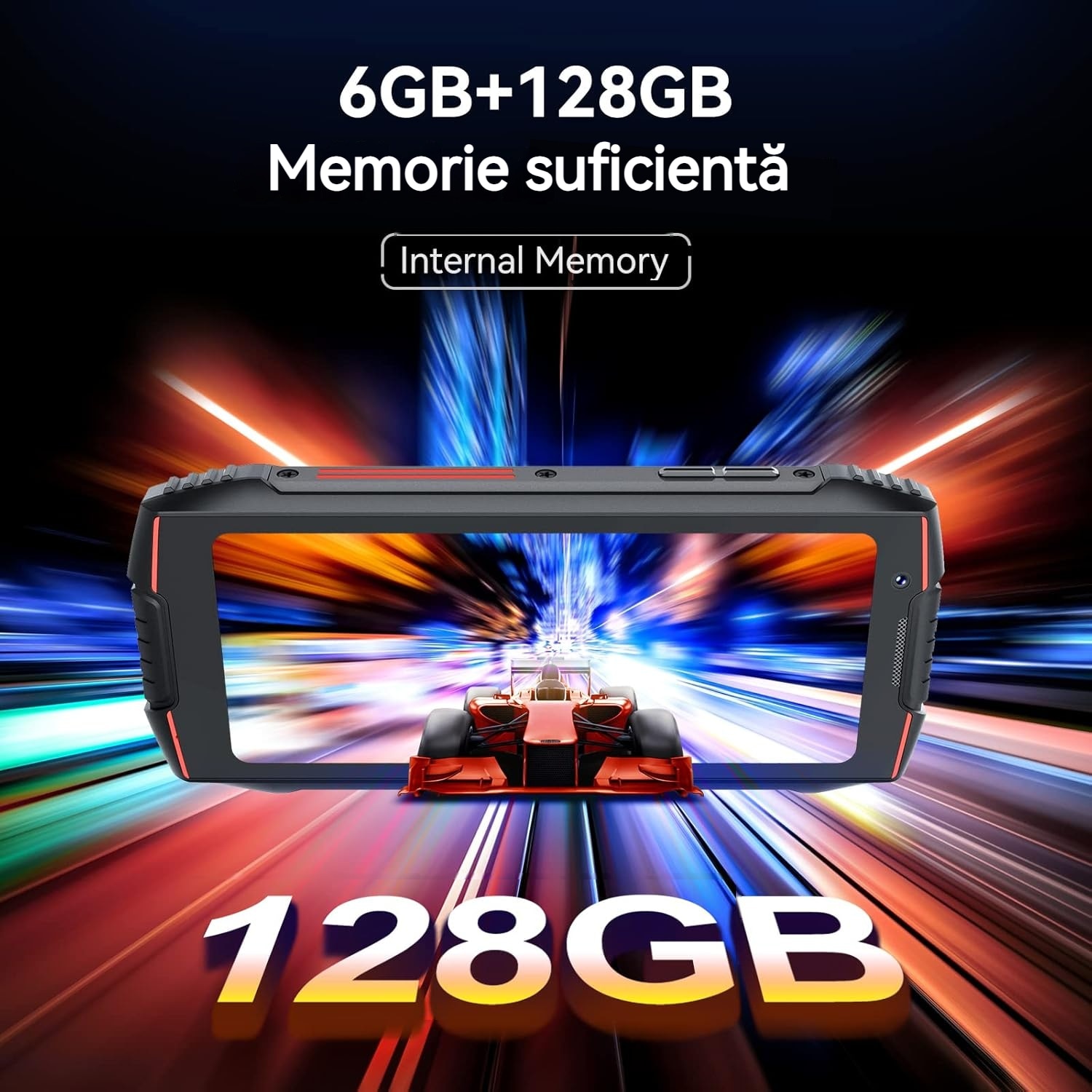 CUBOT KING KONG MINI3 128GB simフリー レッド CUBOT Kingkong Mini 3 Mobile Phone 6GB+128GB 3000mAh Battery