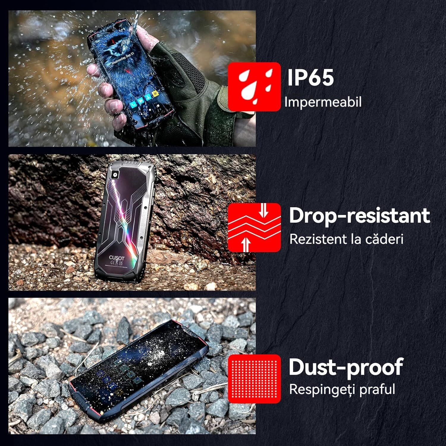 CUBOT Kingkong Mini 3 Outdoor Mobile Phone,6GB + 128GB, 4.5