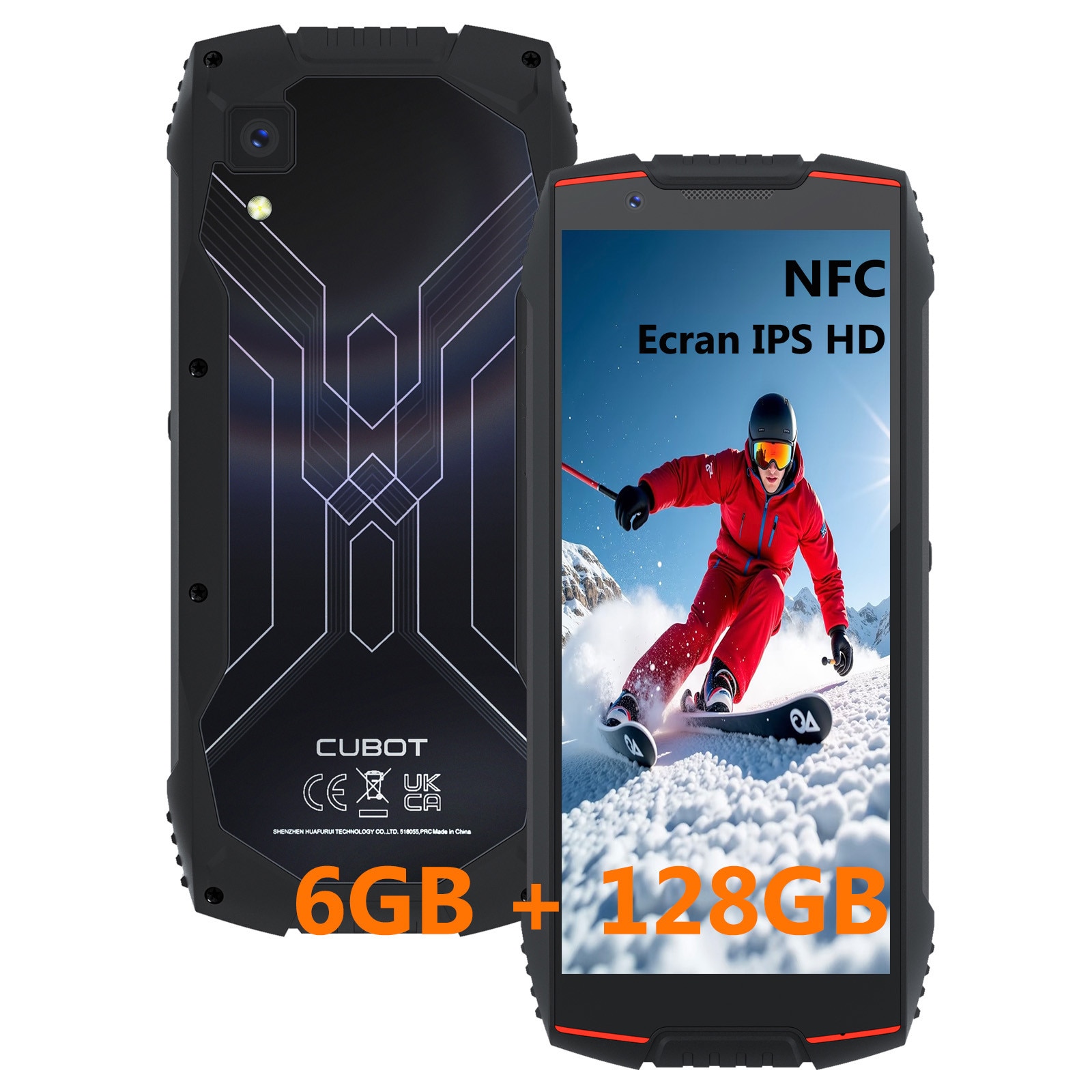 CUBOT Kingkong Mini 3 Outdoor Mobile Phone,6GB + 128GB, 4.5