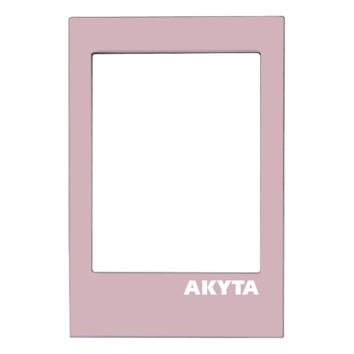 Rama magnetica Akyta roz compatibile foto Instax mini