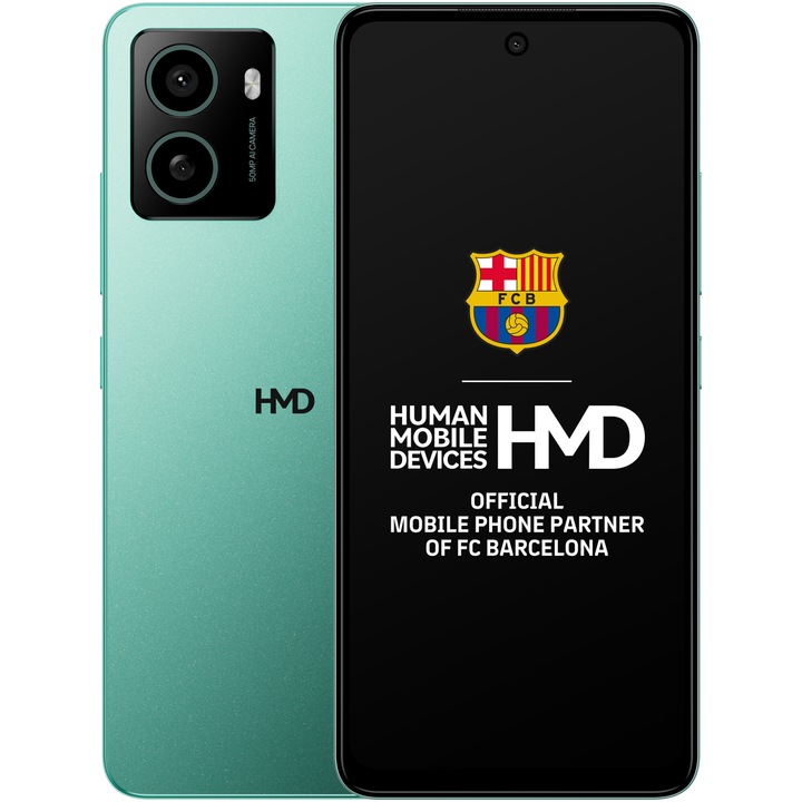 Смартфон HMD Pulse+, Dual SIM, 128GB, 4GB RAM, Green