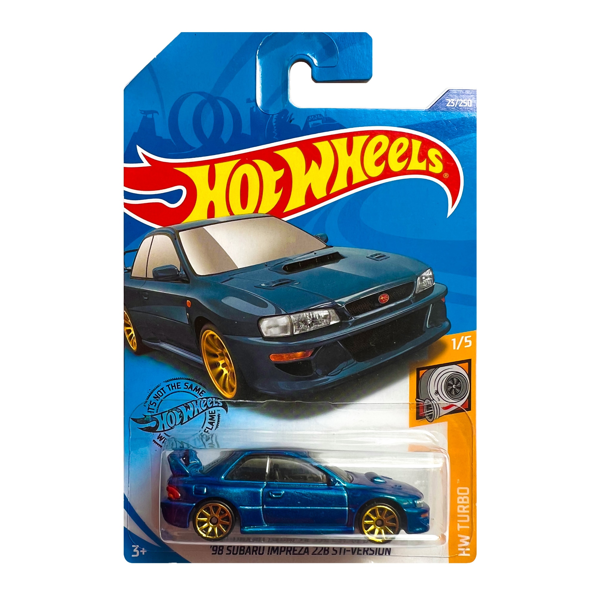 Masinuta metalica Hot Wheels, '98 Subaru Impreza 22b-STi Version