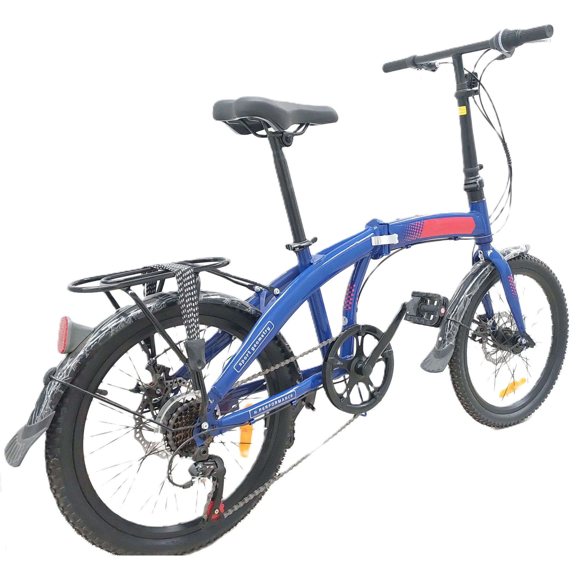 Bicicleta Folding, Pliabila, 20", Albastru BR CYCLES eMAG.ro