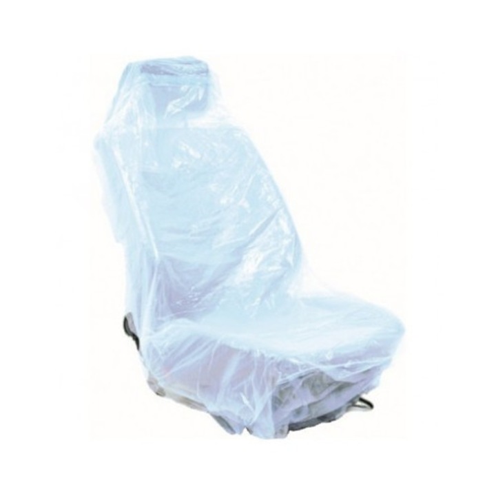 Set 250 huse din folie protectie scaun camion