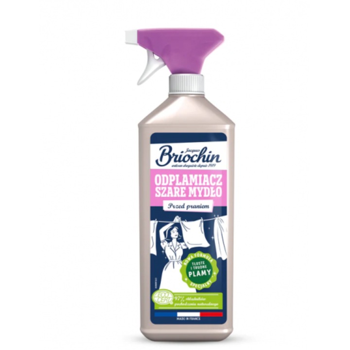 Solutie scos pete, pentru haine 500ml, BRIOCHIN
