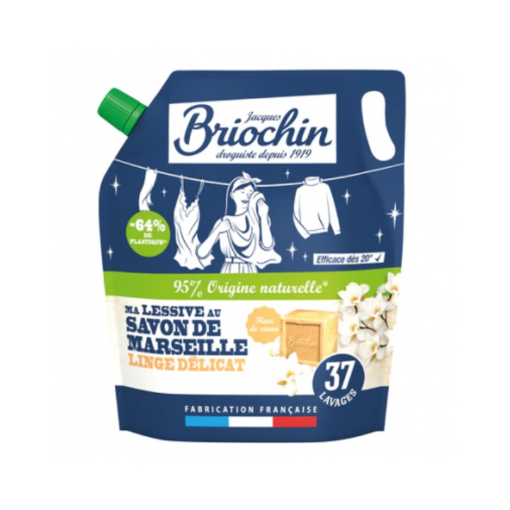 Rezerva Detergent rufe concentrat impotriva petelor 1.7 L, BRIOCHIN