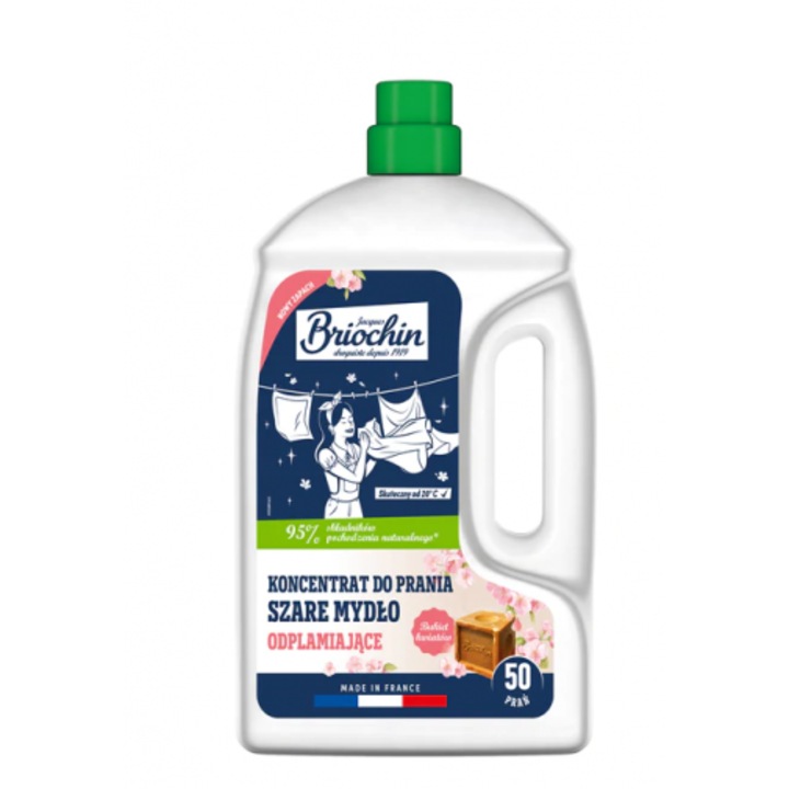 Detergent rufe concentrat impotriva petelor 2.27 L, BRIOCHIN