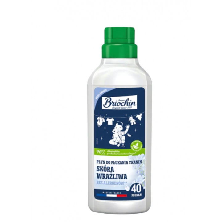 Balsam rufe pentru piele sensibila, fara alergeni 750ml, BRIOCHIN