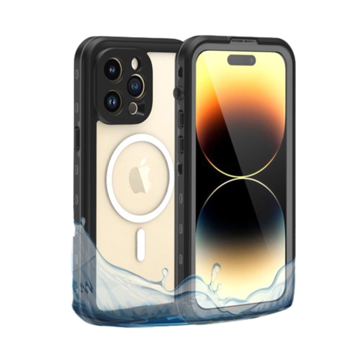 Кейс за iPhone 14 Pro ShellBox Waterproof IP68 Case Черен