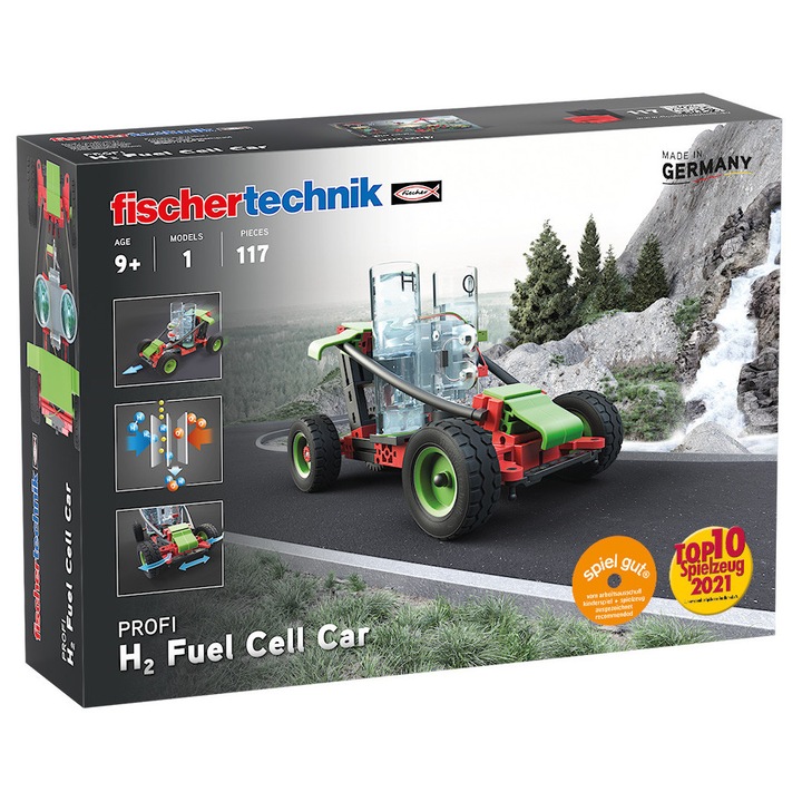 Kit STEM Masina alimentata cu hidrogen, Fischertechnik