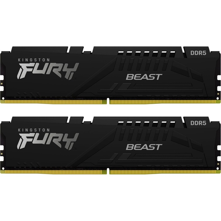Memória Kingston FURY Beast 32GB DDR5 6400MHz CL32 Dual Channel Kit