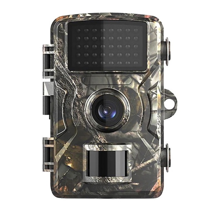 Camera de supraveghere exterior, 16MP, detectare rapida, viziune nocturna, rezistenta la intemperii, 32GB, card TF