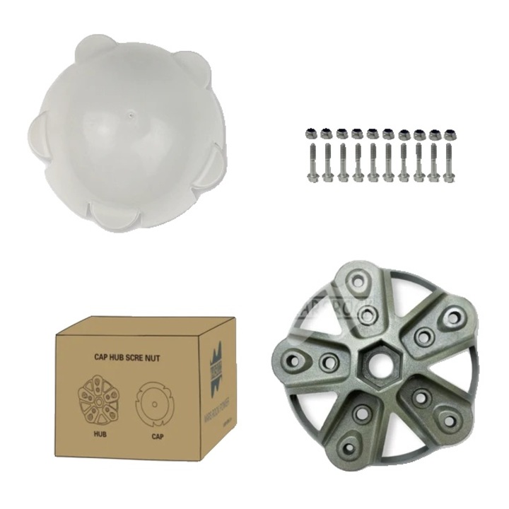 Kit Turbina Eoliana, Mars Rock Power, 5 Hub, multicolor