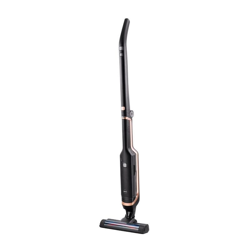 Aspirator vertical Eldom OB90, fara sac, ciclonic, 250x1130x215mm, Negru