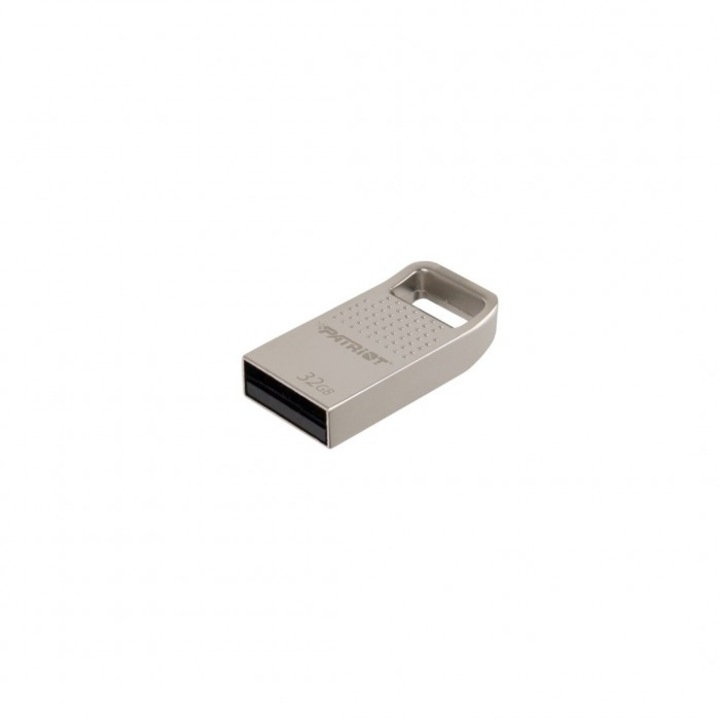 USB pendrive, Patriot Tab200, 32 GB, ezüst, 12,2x4,6x22,8 mm