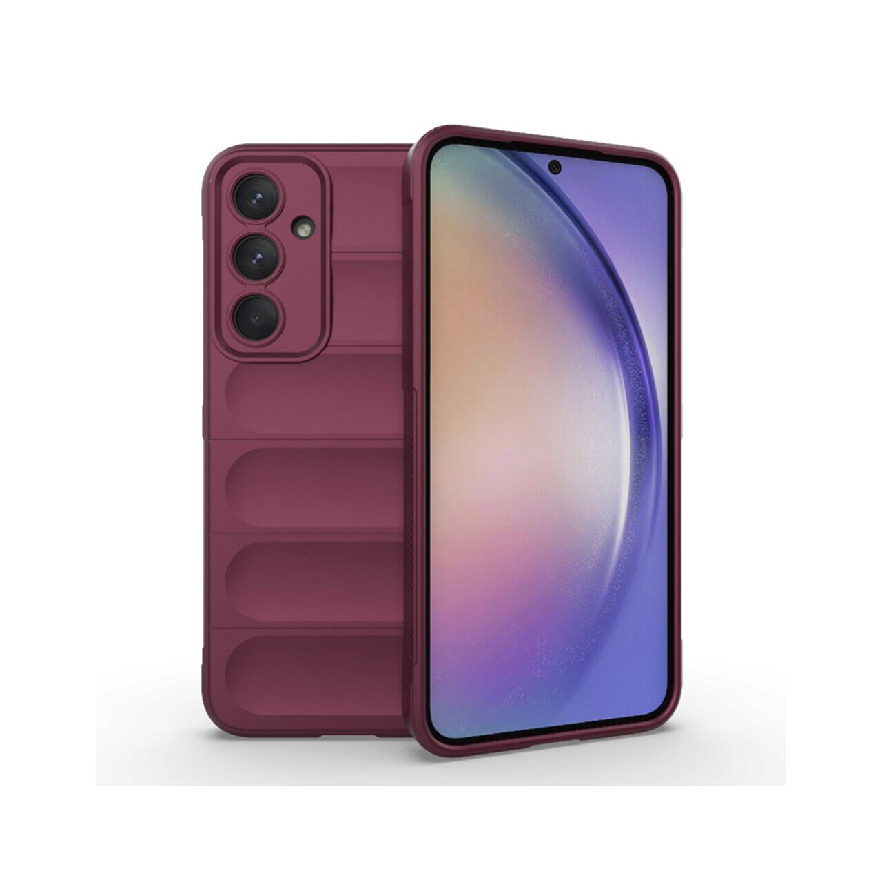 Husa Samsung Galaxy A54 Techsuit Magic Shield, bordo