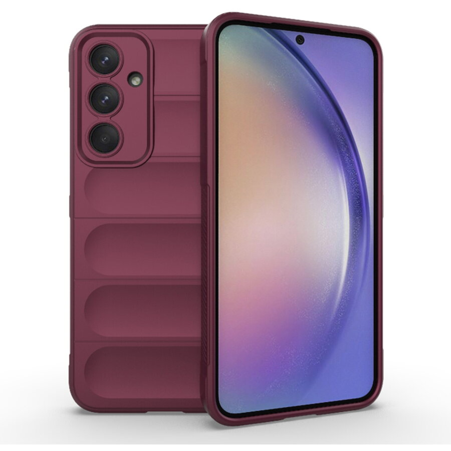 Husa Samsung Galaxy A54 Techsuit Magic Shield, bordo