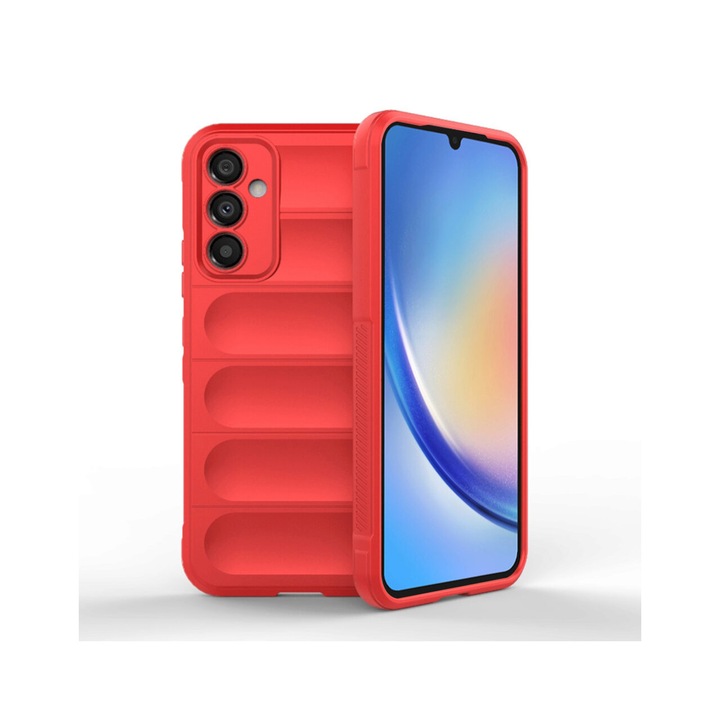 Кейс за Samsung Galaxy A34 5G Techsuit Magic Shield Red
