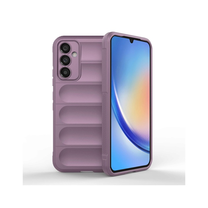 Кейс за Samsung Galaxy A34 5G Techsuit Magic Shield Purple