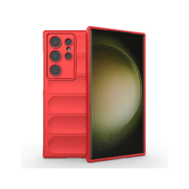 Кейс за Samsung Galaxy S23 Ultra Techsuit Magic Shield Red