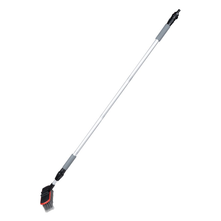 Четка за кола 25, 4см с кран за воден поток, регулируема дръжка 171-300см