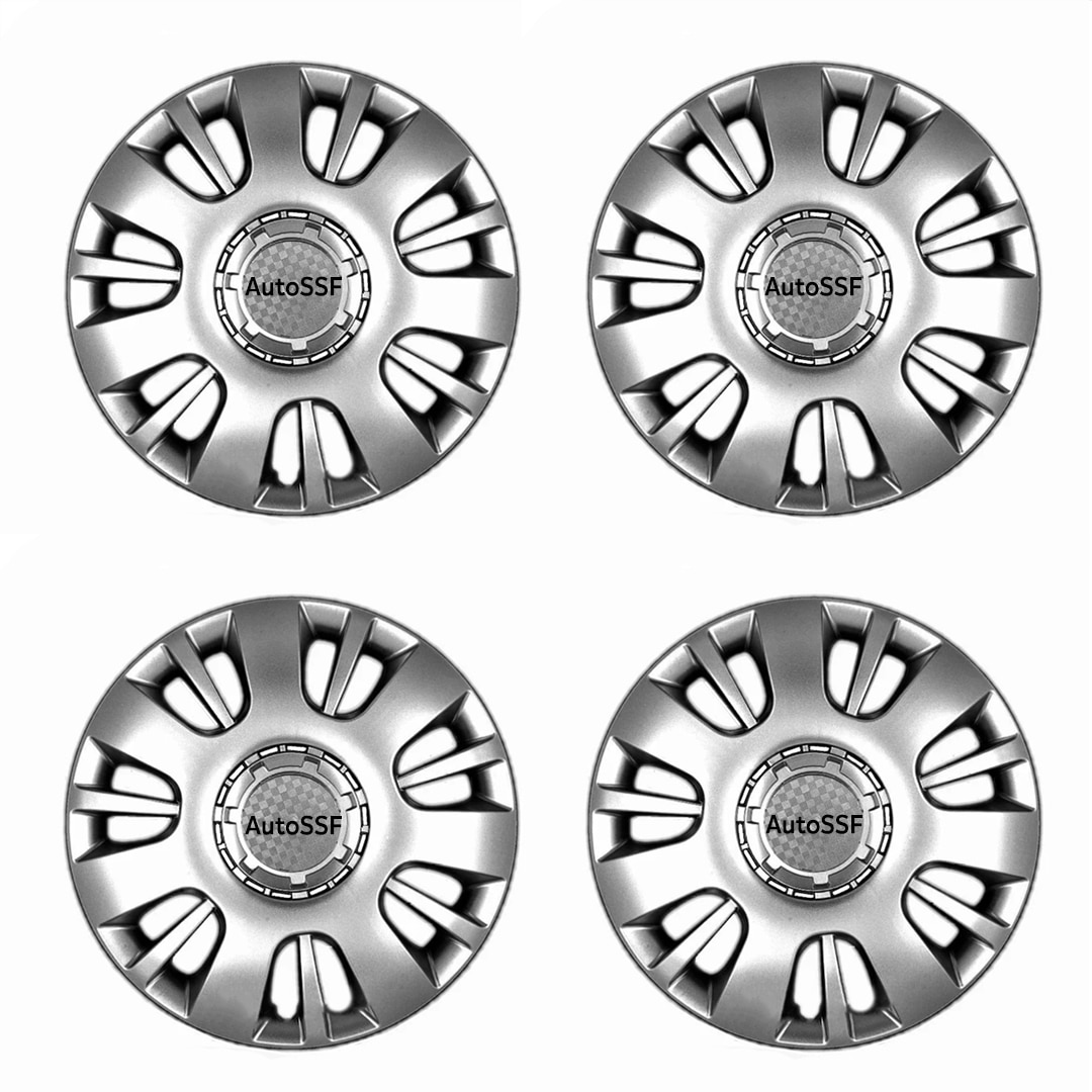 Set 4 Capace Roti R16 AutoSSF ®, Potrivite Jantelor de 16 inch, pentru ...