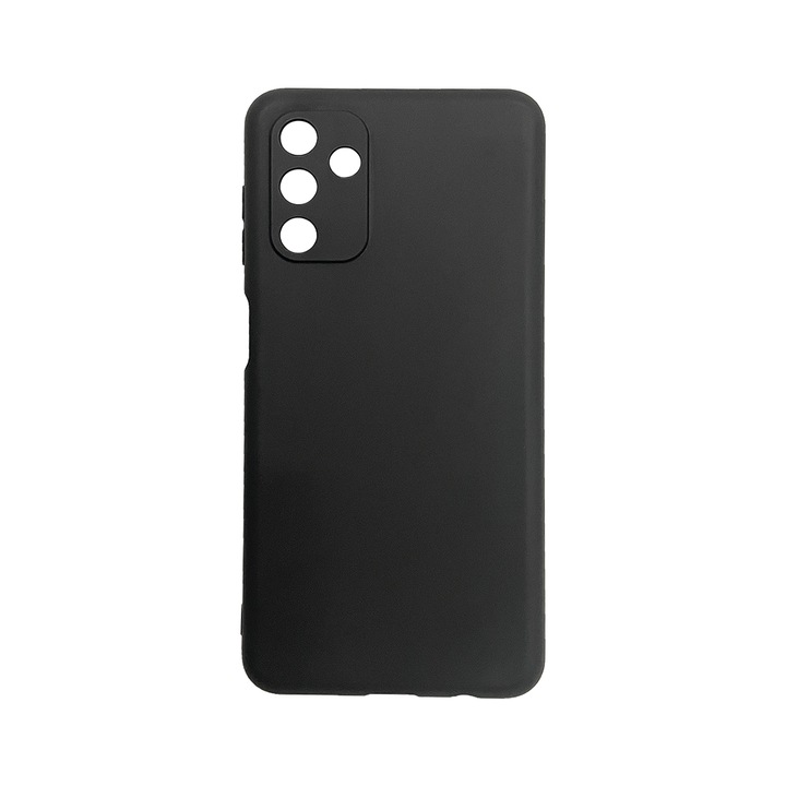 BestCase 0.8mm Slim Szilikon telefontok, Samsung Galaxy A25 telefonnal kompatibilis, Fekete
