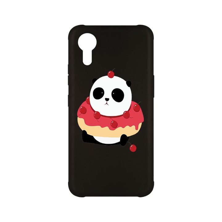 Husa BestCase® Slim SIlicon 0.8MM, Compatibila Cu Samsung Galaxy Xcover 7, Sweet Panda, Protectie Camera, Rezistenta la uzura, c-B 585