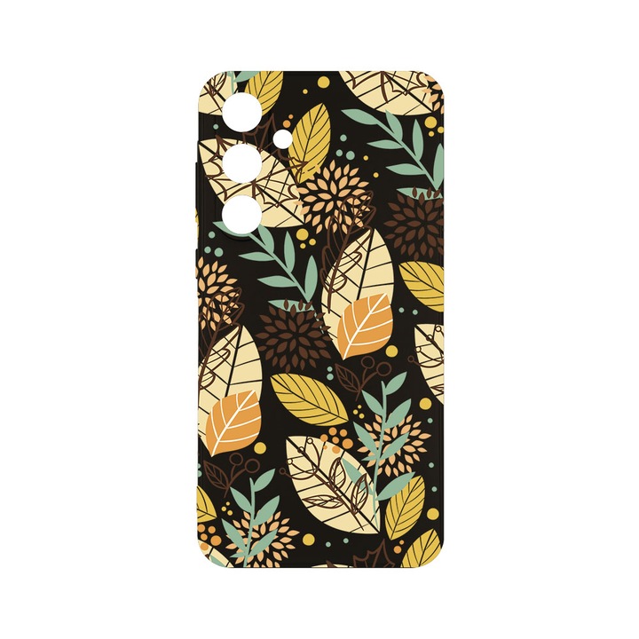 Husa BestCase® Slim SIlicon 0.8MM, Съвместим със Samsung Galaxy A55, Есен, Защита на камерата, Устойчив на износване, c-B 109