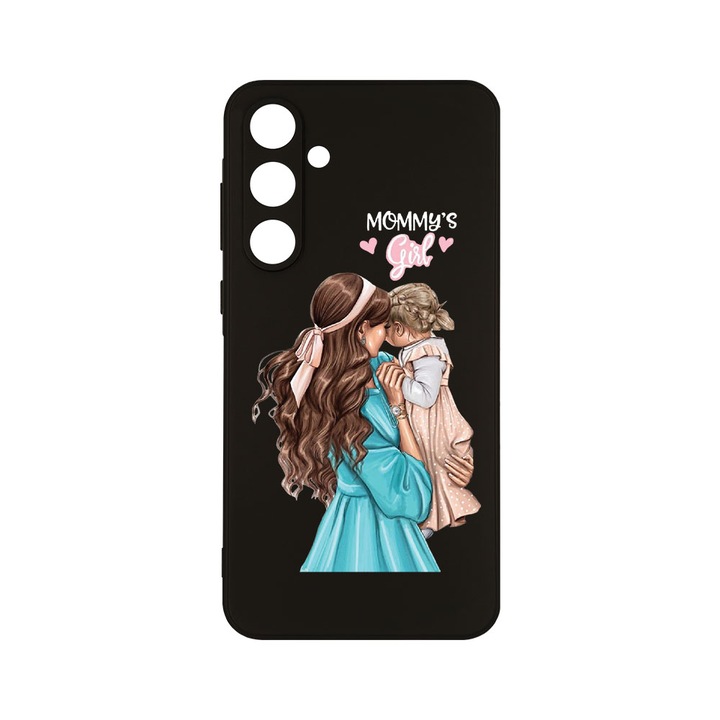 Husa BestCase® Slim SIlicon 0.8MM, Compatibila Cu Samsung Galaxy A55, Mommy's Girl, Protectie Camera, Rezistenta la uzura, c-B 555